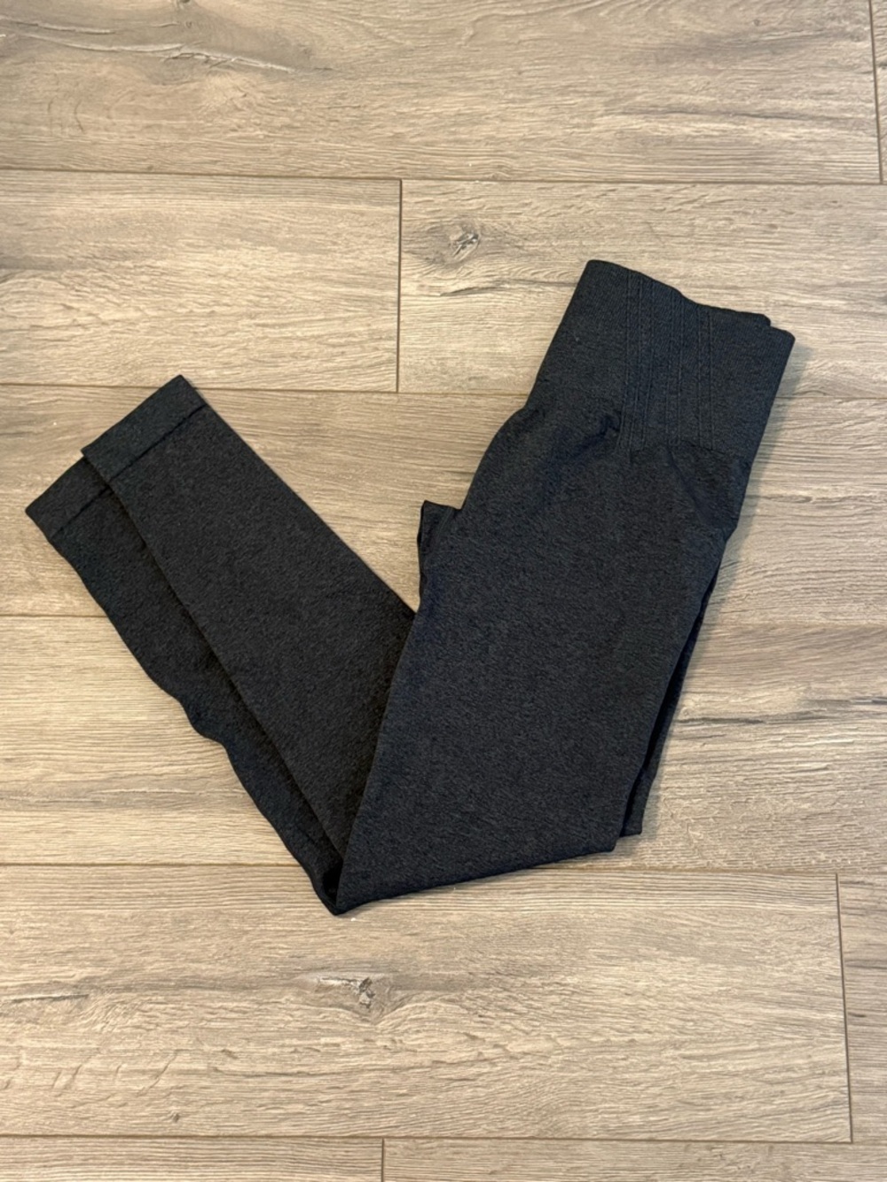 BuffBunny Form Leggings Charcoal Seamless Leggings - Dark Gray